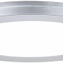 Rundes Paulmann LED-Einbaupanel 2in1 Cover-it Chrom, Einbaustrahler für Decke und Wand.