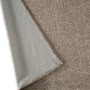 Brauner Sehlbach Fertigschal Dimout mit Polarfleece-Rückseite, Nahaufnahme.