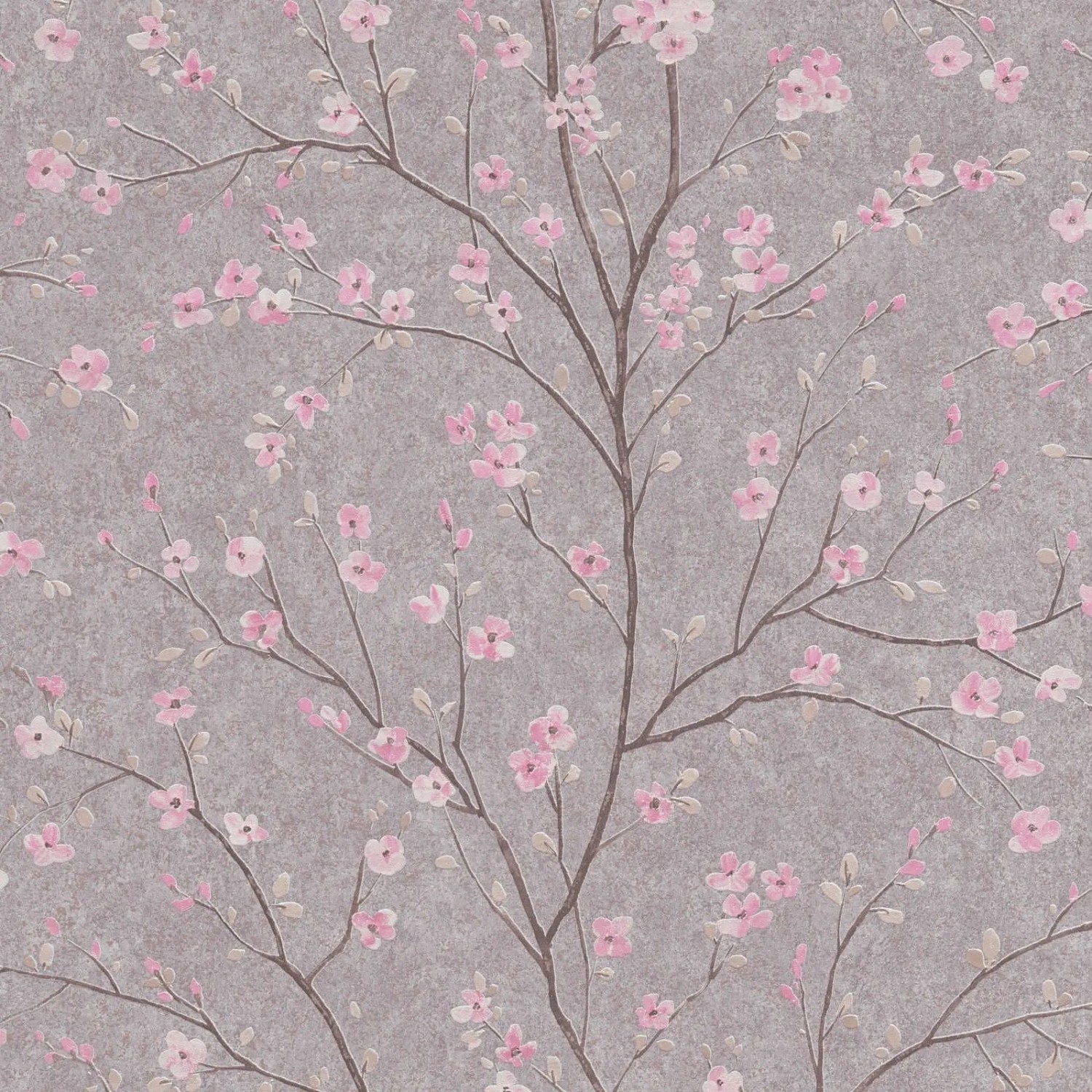 Tadessi Tapete Floral M1-No.644 Vliestapete in Rosa