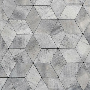 EHL Pflaster Plativo 33,5 cm x 20 cm x 8 cm Weiß-Anthrazit