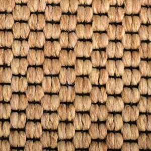 Detailansicht: Naturfarbener KARAT Teppich Kalkutta in Sisaloptik, Meterware.