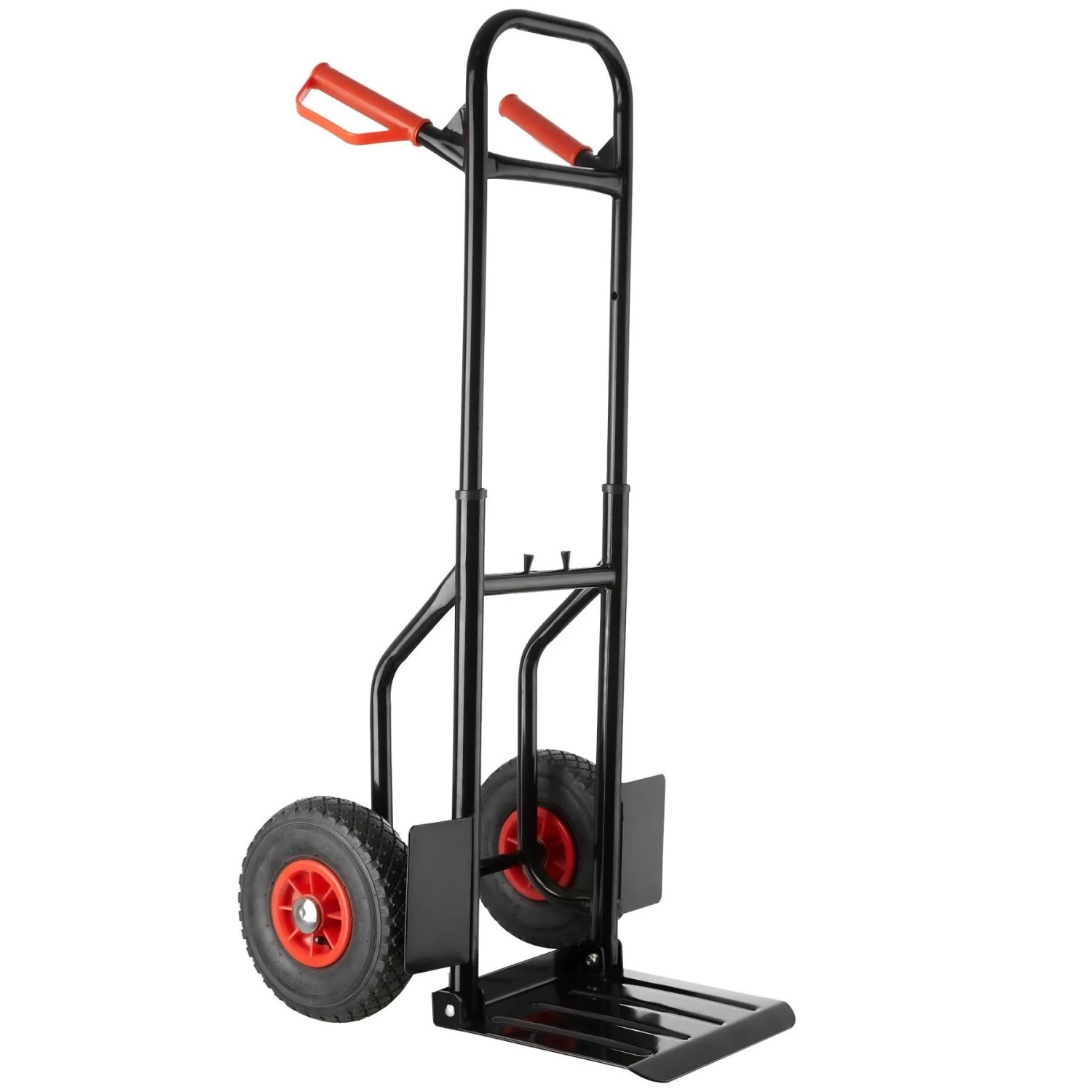 Tectake Sackkarre Jürgen Mit Stahlrahmen Luftbereifung 54 X 48 X 112 50 Cm Schwarz