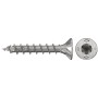 Fischer PowerFast II A2 Holzschraube, Senkkopf, TX-Antrieb, 4x35 mm, Edelstahl.
