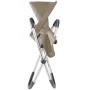 Tectake Sonnenliege Paulina Mit Textilene Ergonomisch  Atmungsaktiv  Widerstandsfähig und Faltbar  150 x 73 x 93 cm Beige_9