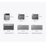 Anker SOLIX Solarbank 3 E2700 Pro Set: Maße der Solarbank, Erweiterungsakkus und Smart Plugs.