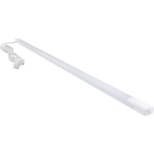 Weiße REV Ritter LED Unterbauleuchte V600, 60 cm, mit Schalter und Eurostecker.