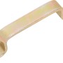 Gelb verzinkter Handgriff, 110 mm, für Kisten und Türen.