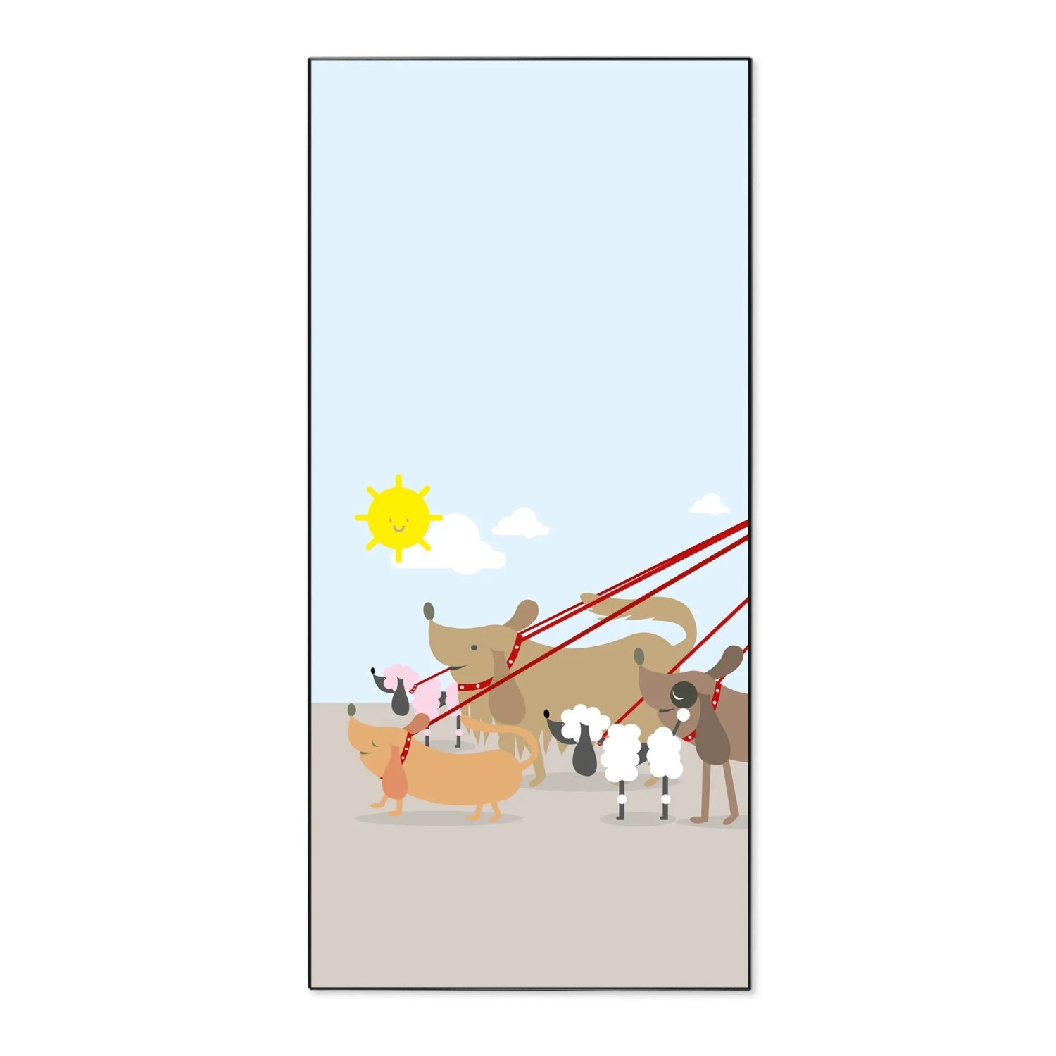 Banjado Magnettafel 37x78cm Magnetwand  Schwarz Aus Metall Magnetpinnwand P günstig online kaufen