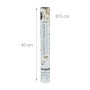 Relaxdays Party Popper Pappe Metall Kunststoff Gold 12er Set 40 cm x ø 5 cm_4