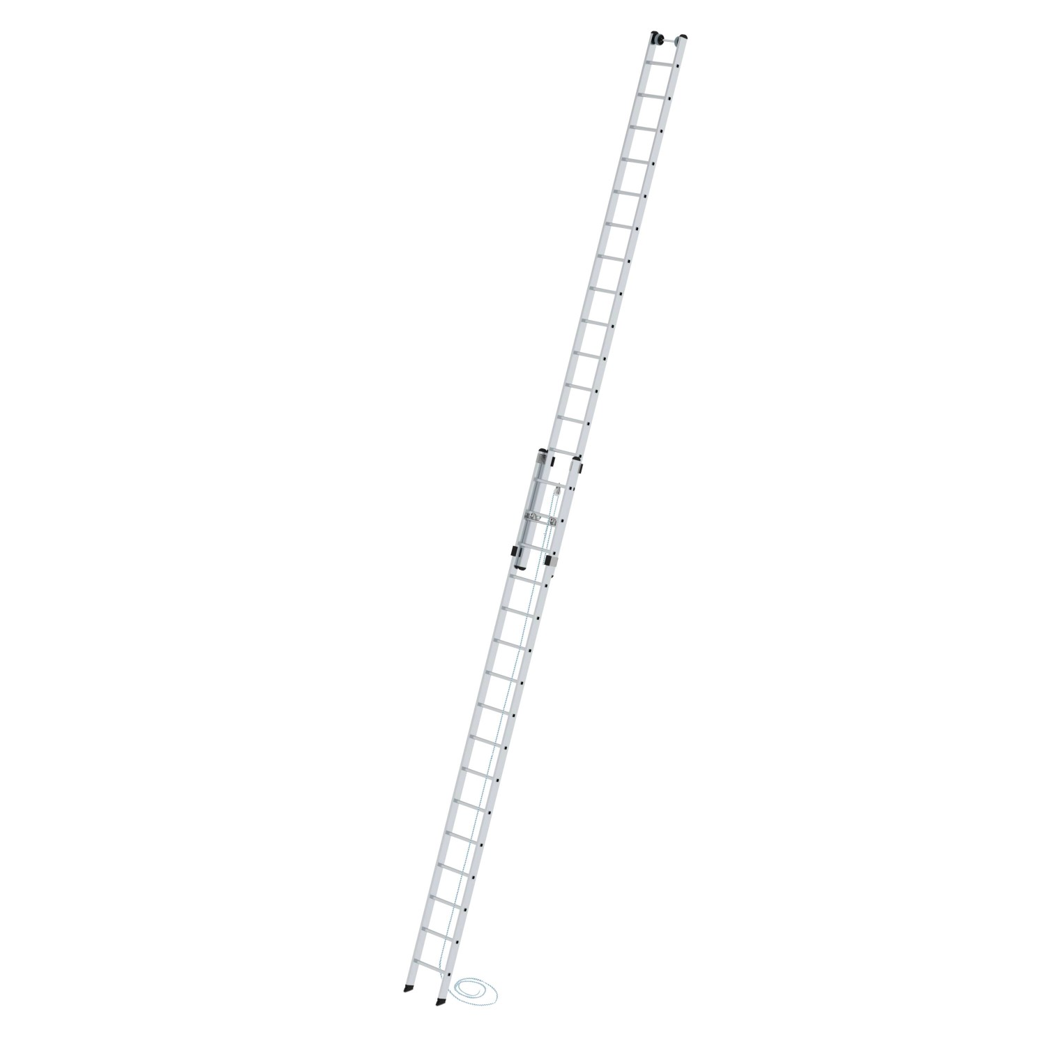 PROREGAL Sprossen-Seilzugleiter 2-Teilig Ohne Traverse 2 x 16 Sprossen günstig online kaufen