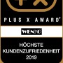 Wenko WC-Garnitur Vico: Auszeichnung "Höchste Kundenzufriedenheit 2019" für WC-Zubehör.