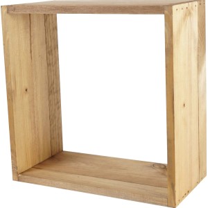 T&J Fenster Labo-3D, 36x36x17cm, aus Weide für Zaunbau & Sichtschutz im Garten.