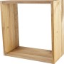 T&J Fenster Labo-3D, 36x36x17cm, aus Weide für Zaunbau & Sichtschutz im Garten.