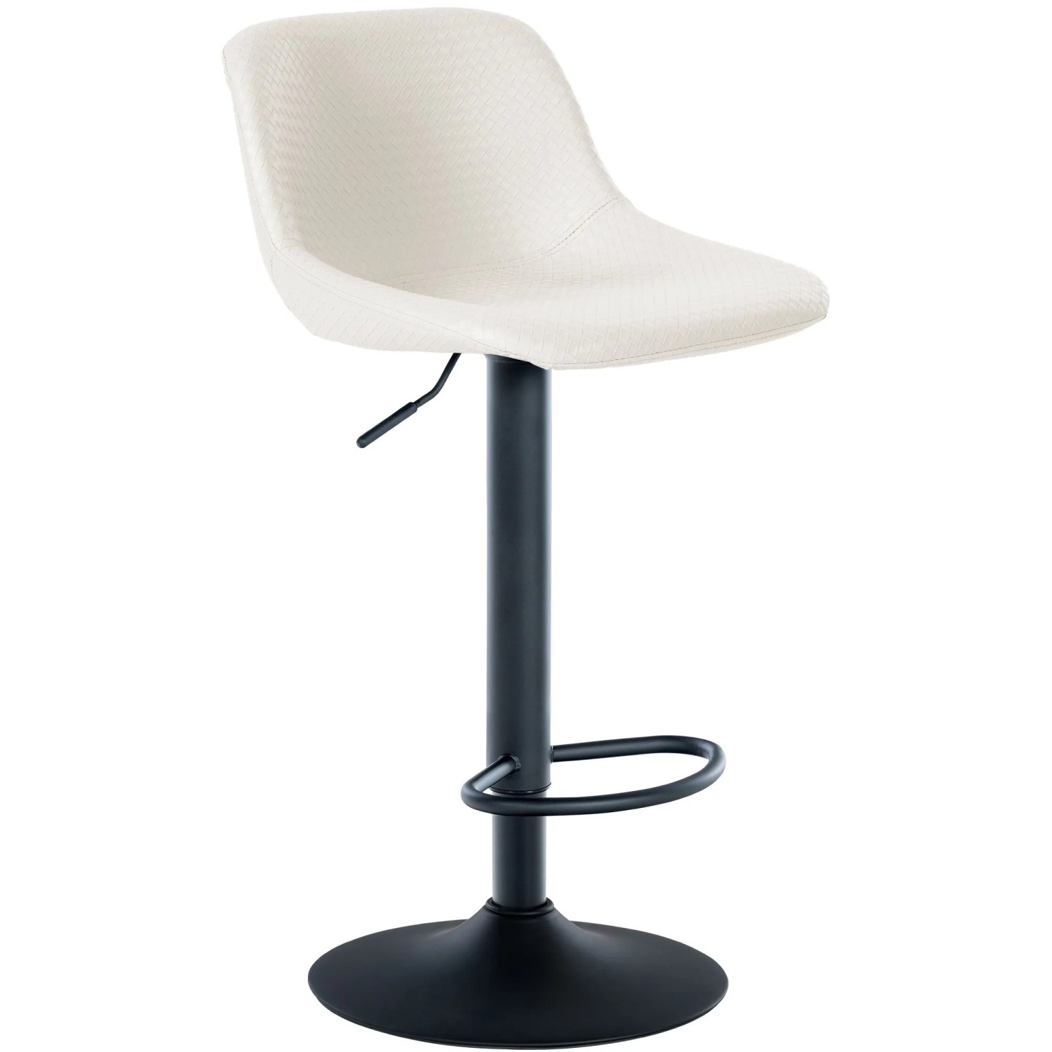 CLP Barhocker Loft creme/Kunstleder