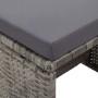 vidaXL Gartenhocker 2 Stk mit Sitzkissen Poly Rattan Anthrazit 46419_7