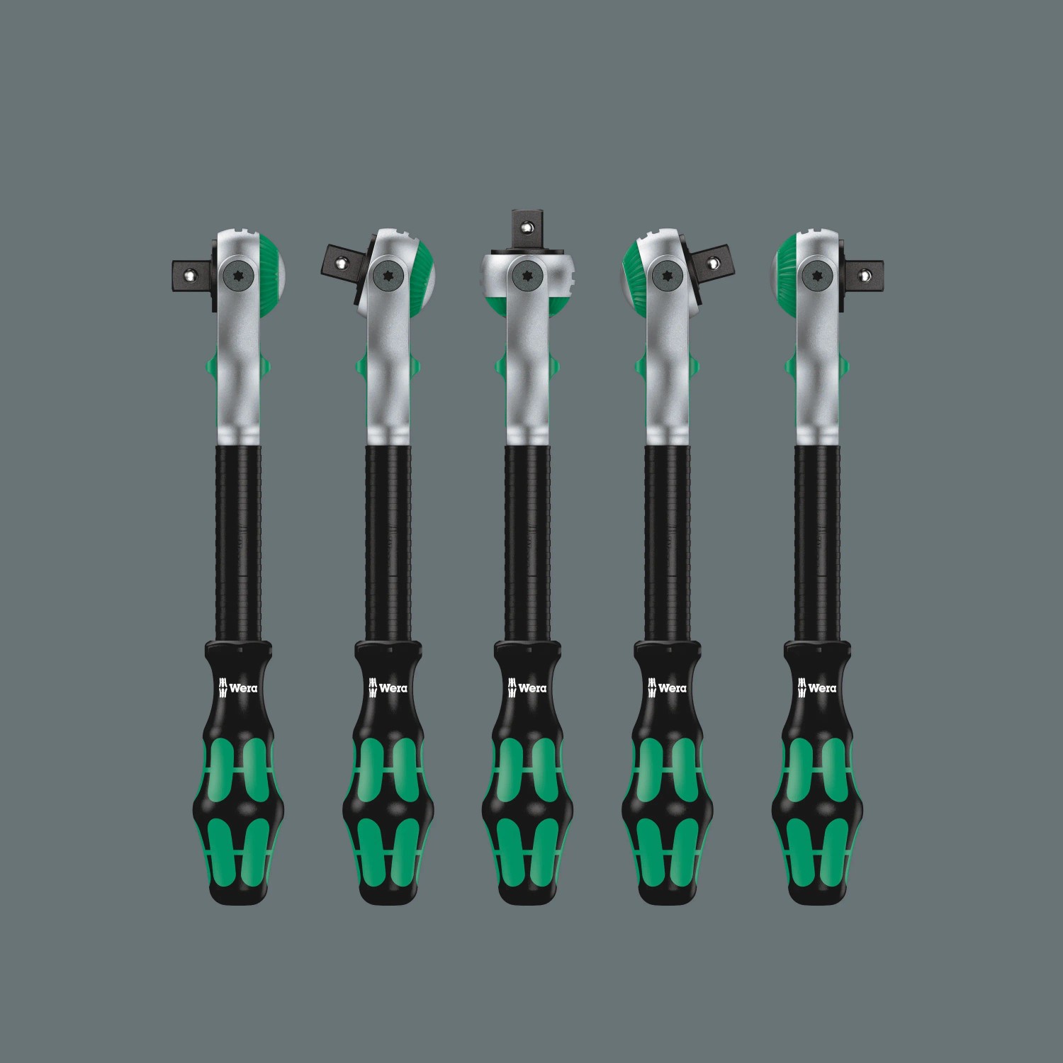 Wera Zyklop Speed-Knarrensatz, 1/4 Zoll Antrieb, metrisch. Ratschenschlüssel Set für Schrauben.