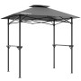 Wiltec Grillpavillon Grau 245X152X242Cm Bbq Pavillon Grillüberdachung Grillzelt