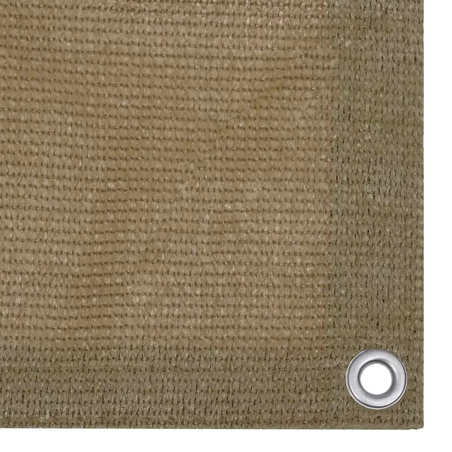vidaXL Balkon-Sichtschutz Taupe 90x400 cm HDPE 310961