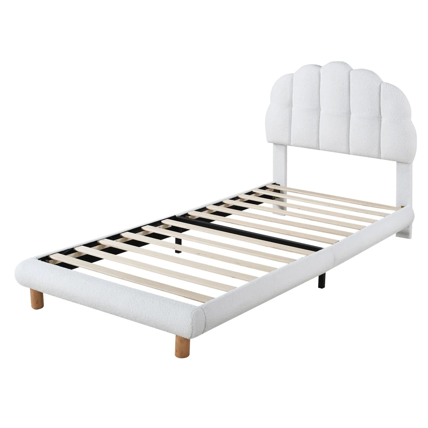 okwish Kinderbett 90×200 Einzelbett ohne Matratze