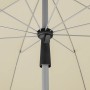Detailaufnahme: Schneider Marktschirm, Ø 220 cm, Natur, mit Push-Up Mechanik.