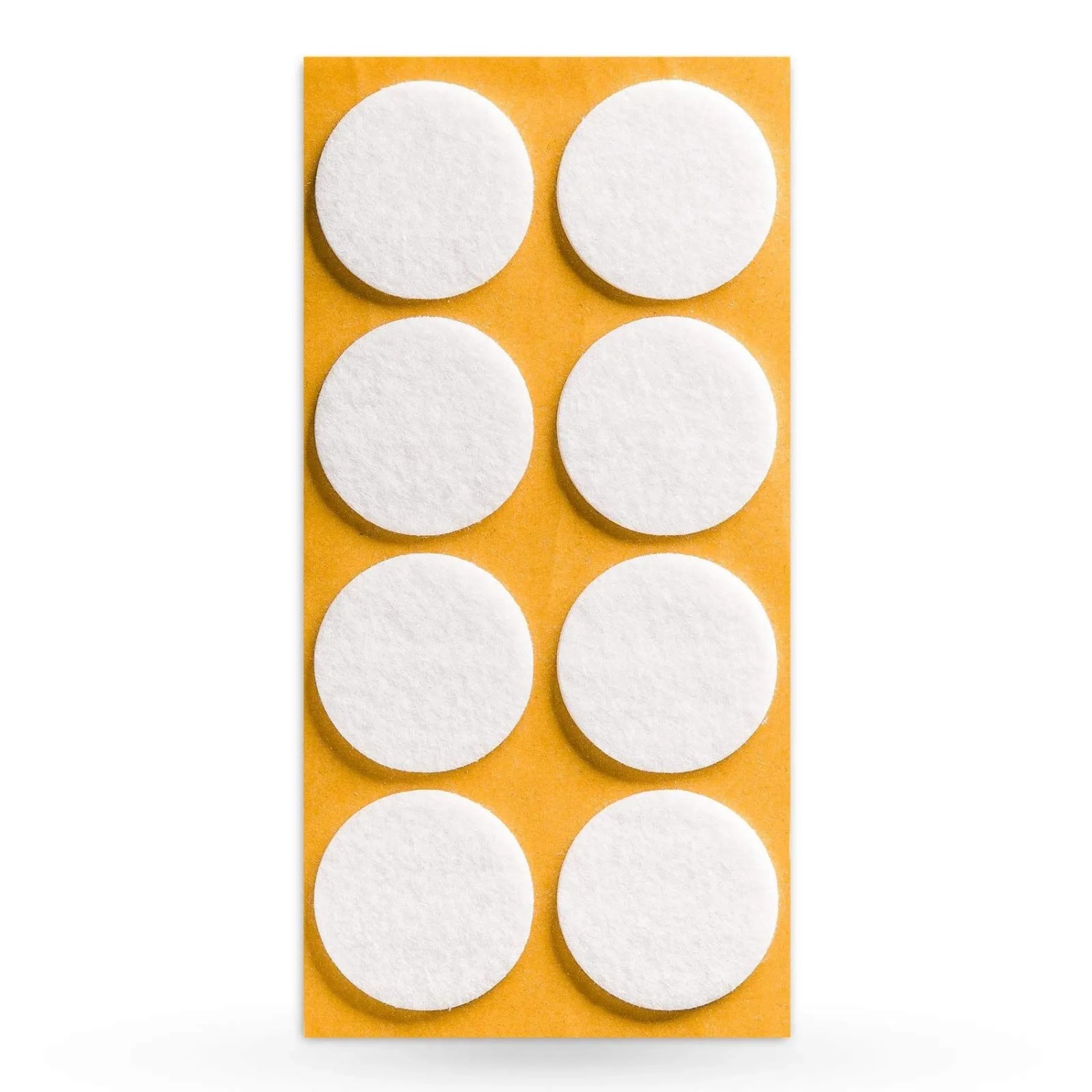 SOTECH Filzgleiter Ø35 x 3 mm Selbstklebend Weiß