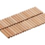 50 LUX Holzdübel, 6 mm, geriffelt, für schraubenlose Holzverbindungen.