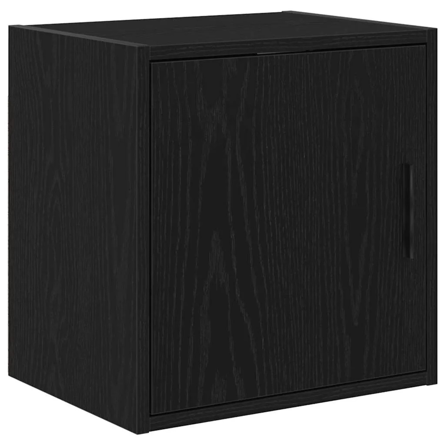vidaXL Garagen-Wandschrank Schwarz Holzwerkstoff 860627