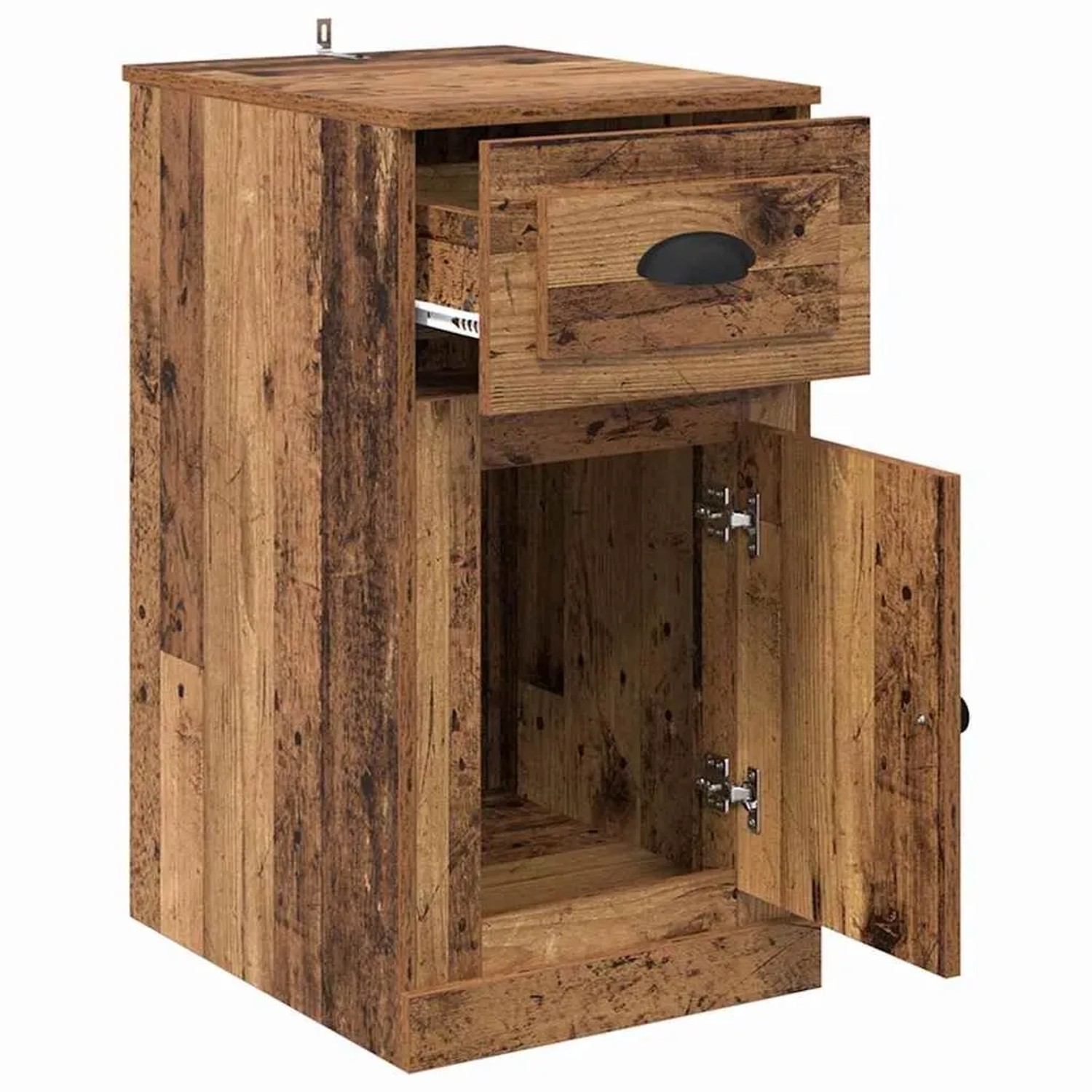 vidaXL Seitenschrank Altholz 40 x 50 x 75 cm Holzwerkstoff 881447_5