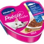 Vitakraft Poésie Création Seelachs & Pasta, 85g Herzschale Katzen-Nassfutter mit Tomate.