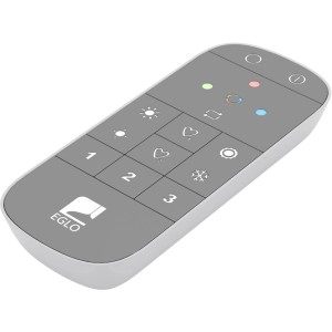 Eglo Zigbee Remote 2.0 Fernbedienung in Schwarz/Grau zur Steuerung von Connect.Z Leuchten.
