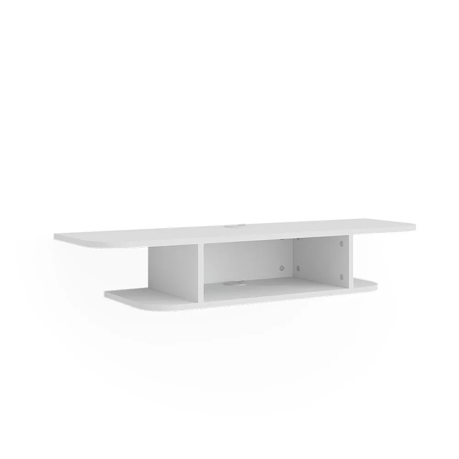 Vicco Tv-Schrank Lorio Weiß 105 x 18 Offene Fächer