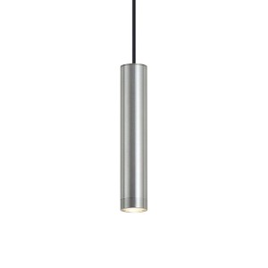 QAZQA Design Pendelleuchte Gunmetal GU10 50mm IP44 Tuba
