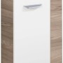 Fackelmann Waschbeckenunterschrank SBC Steinesche, 44 cm breit, mit weißer Front und Griff.