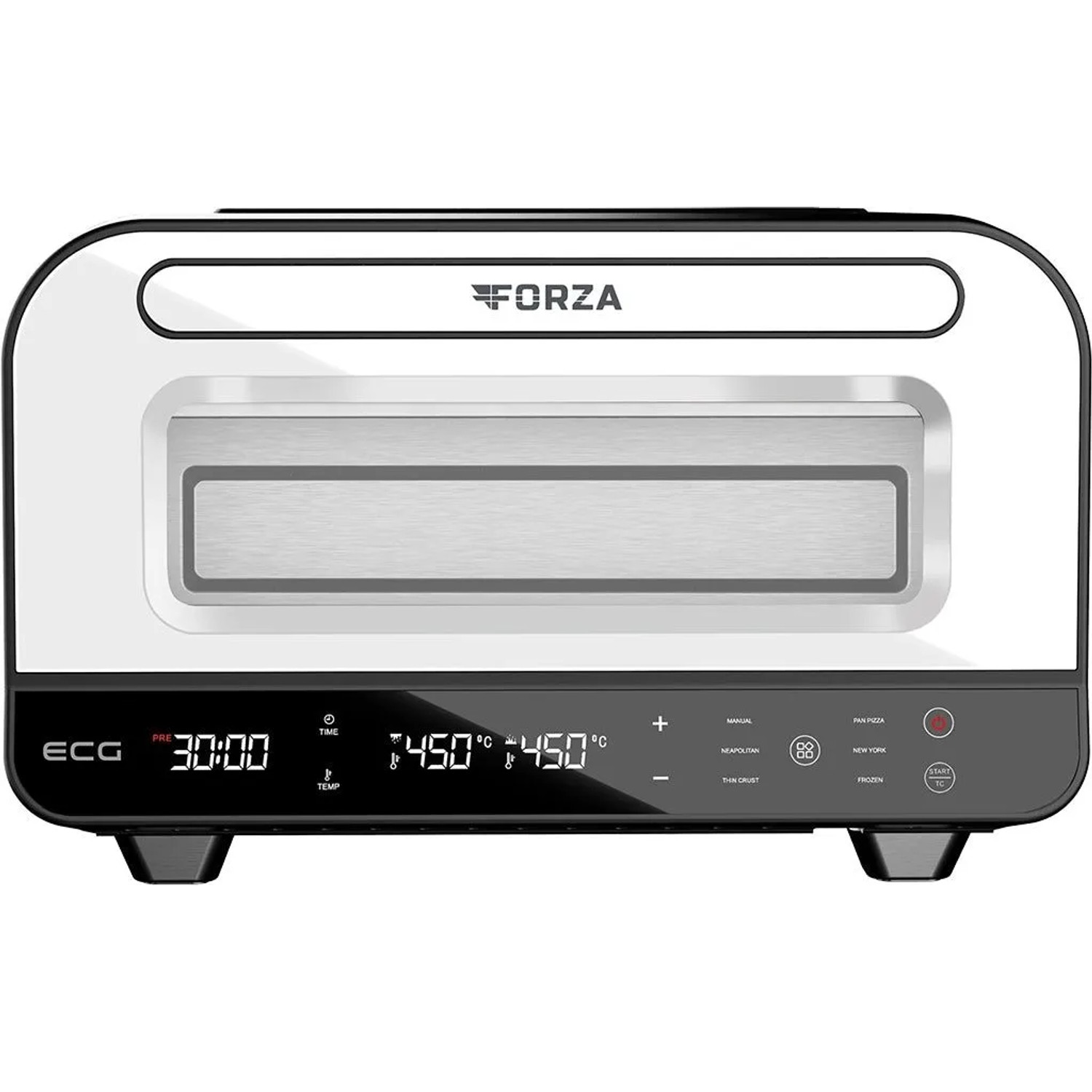 ECG Mini-Backofen FORZA 4500 Pizza 1600 W 5 Programme