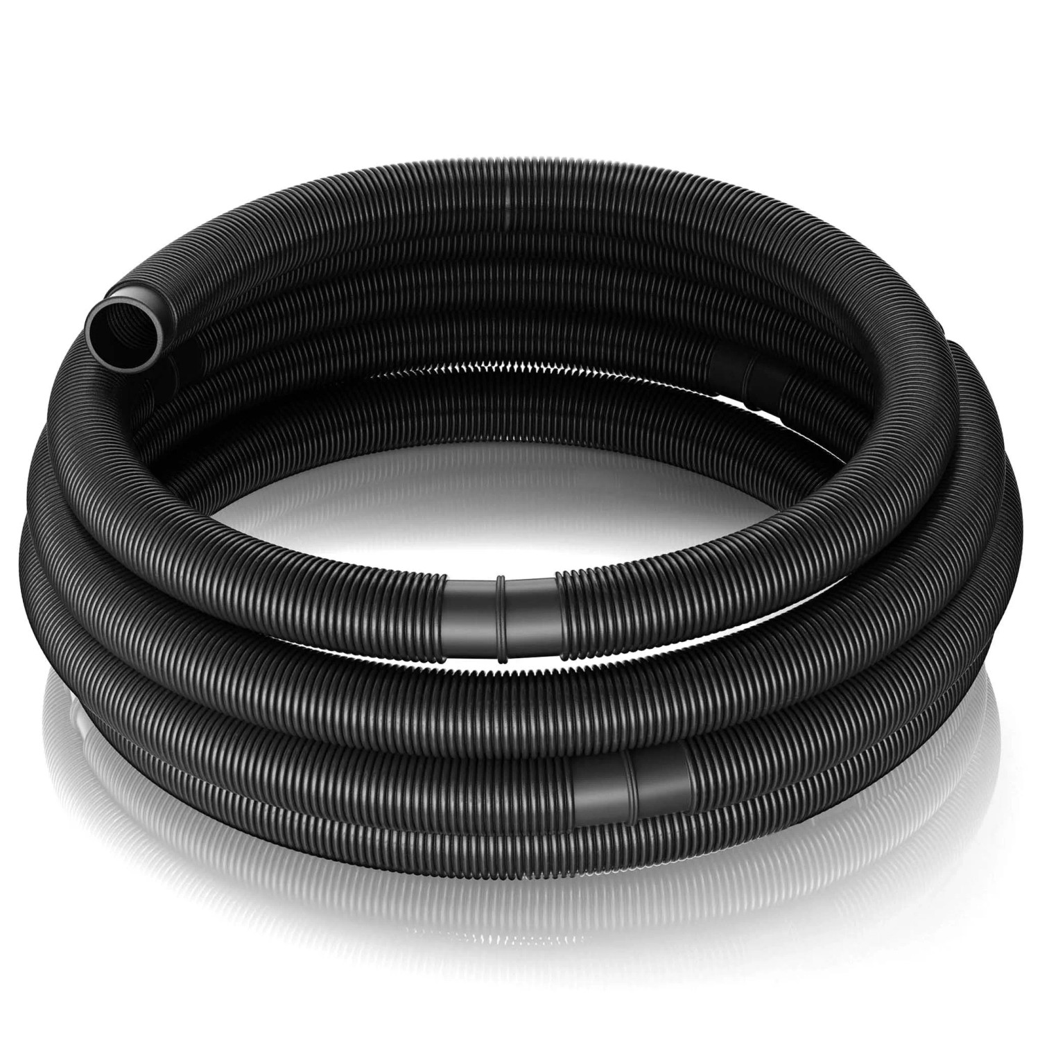 Wiltec Poolschlauch 6 M ⌀32 Mm Solarschlauch Mit Muffe Schwimmbadschlauch
