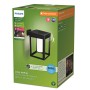 Verpackung der Philips Solar-Wandleuchte Camill, eckig, mit Bewegungssensor. Ideal für die Gartenbeleuchtung.