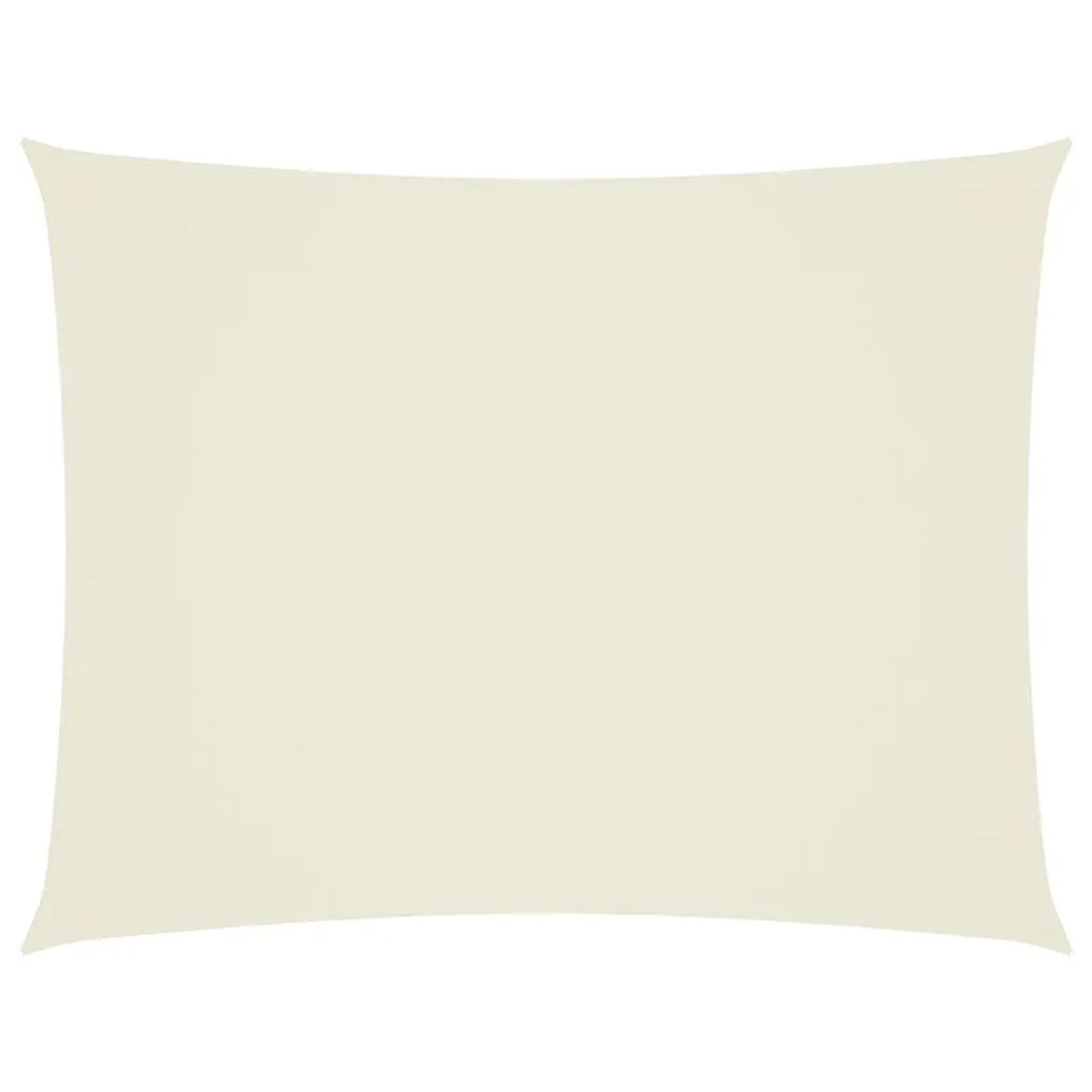 vidaXL Sonnensegel Oxford-Gewebe Rechteckig 3,5x5 m Creme 135215