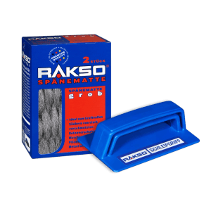 RAKSO Schleif-Set inkl. Schleifgriff und Spänematten