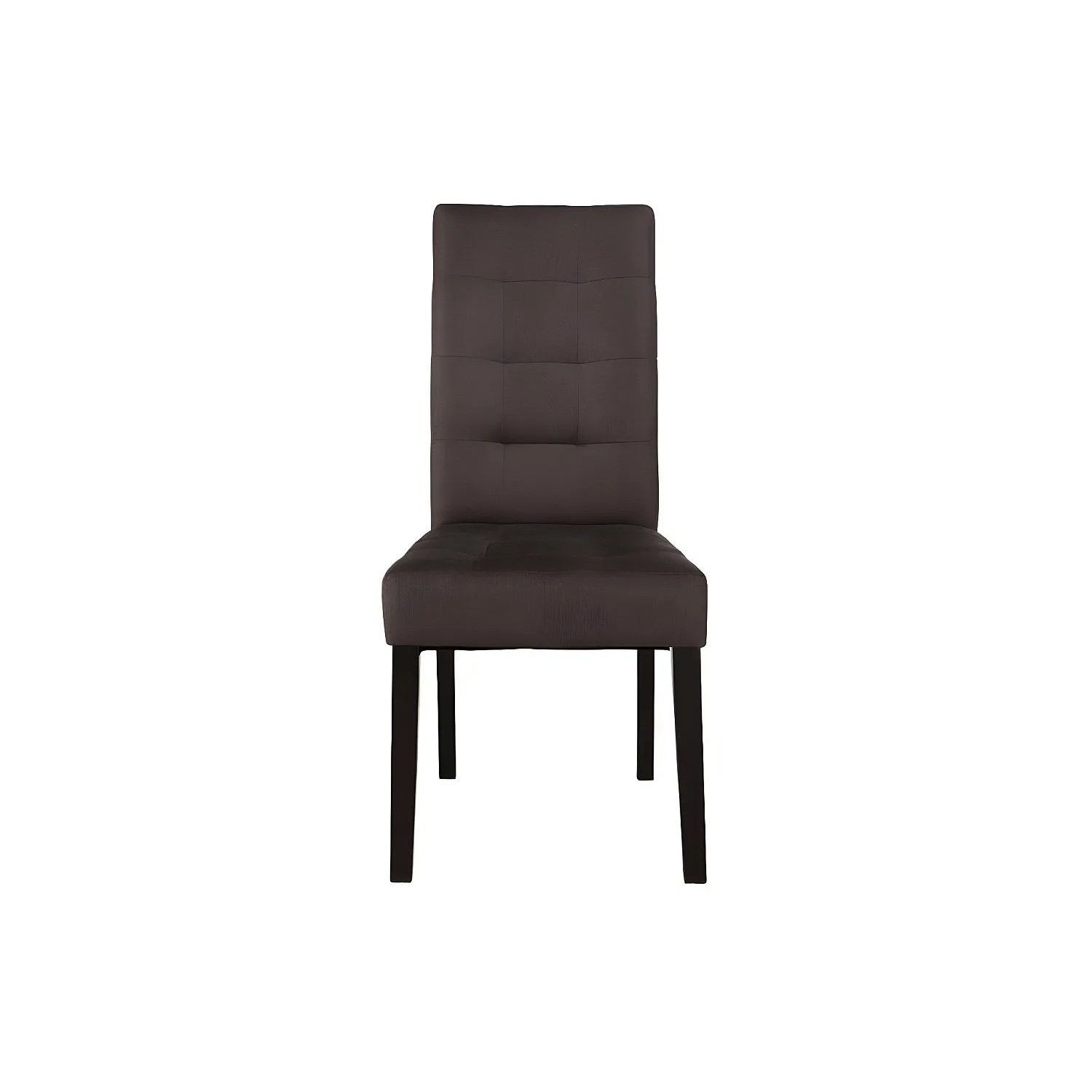 Vente-unique Stuhl Villosa Schokoladenbraun 48 cm