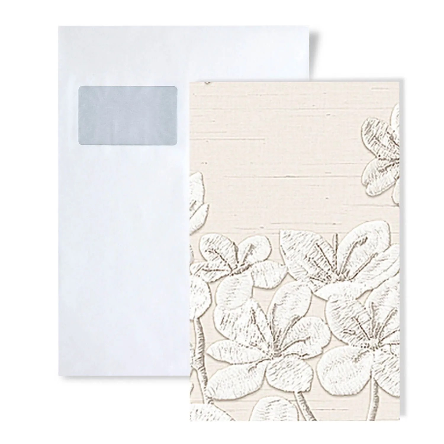 PROFHOME 1 Musterstück S-GR322201-DI DIN A4 MUSTER der Floralen Tapete
