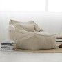 Beiger mokebo Sitzsack 'Der Lümmel' aus Cord, XXL Sessel für Wohnzimmer und Jugendzimmer.