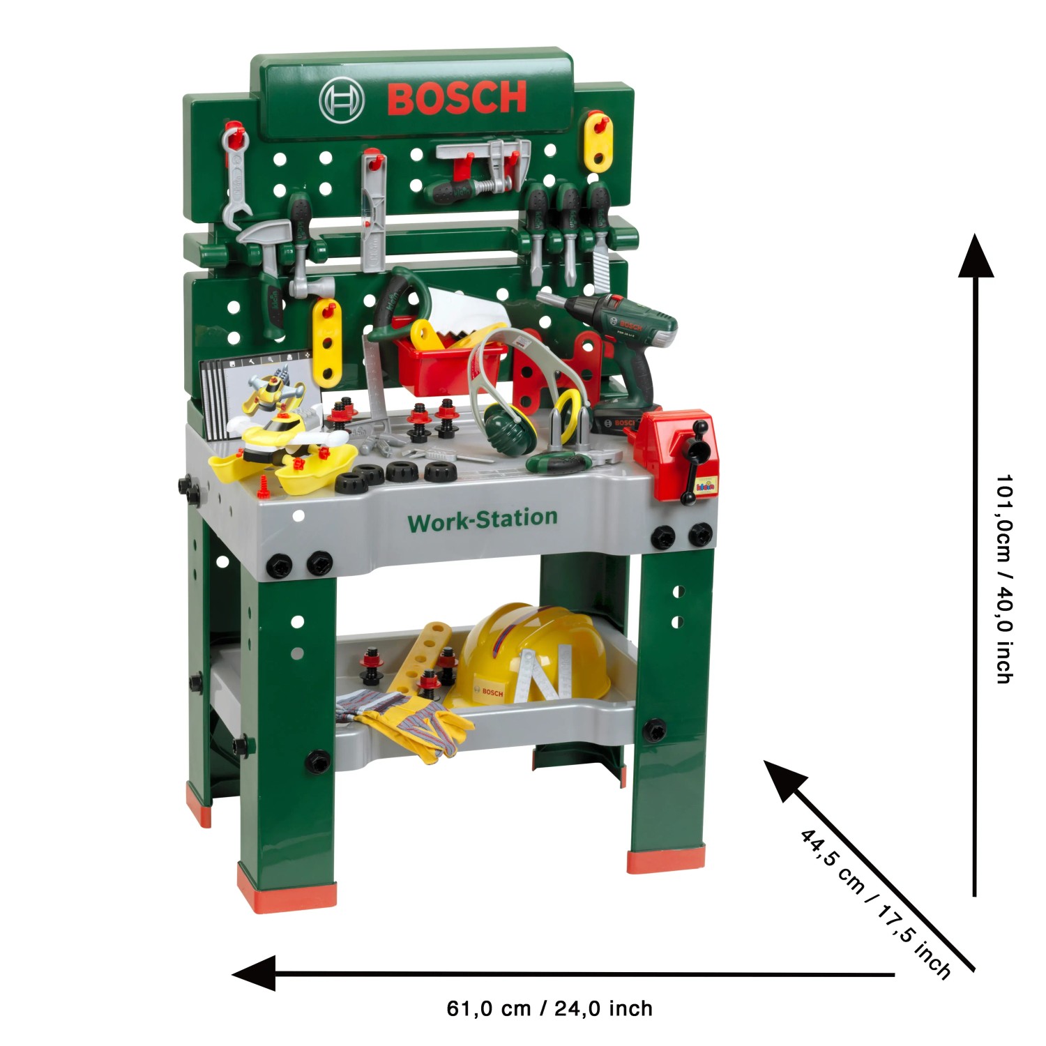 bosch spielzeug werkbank Klein Kinder-Werkbank Bosch Grün kaufen bei OBI