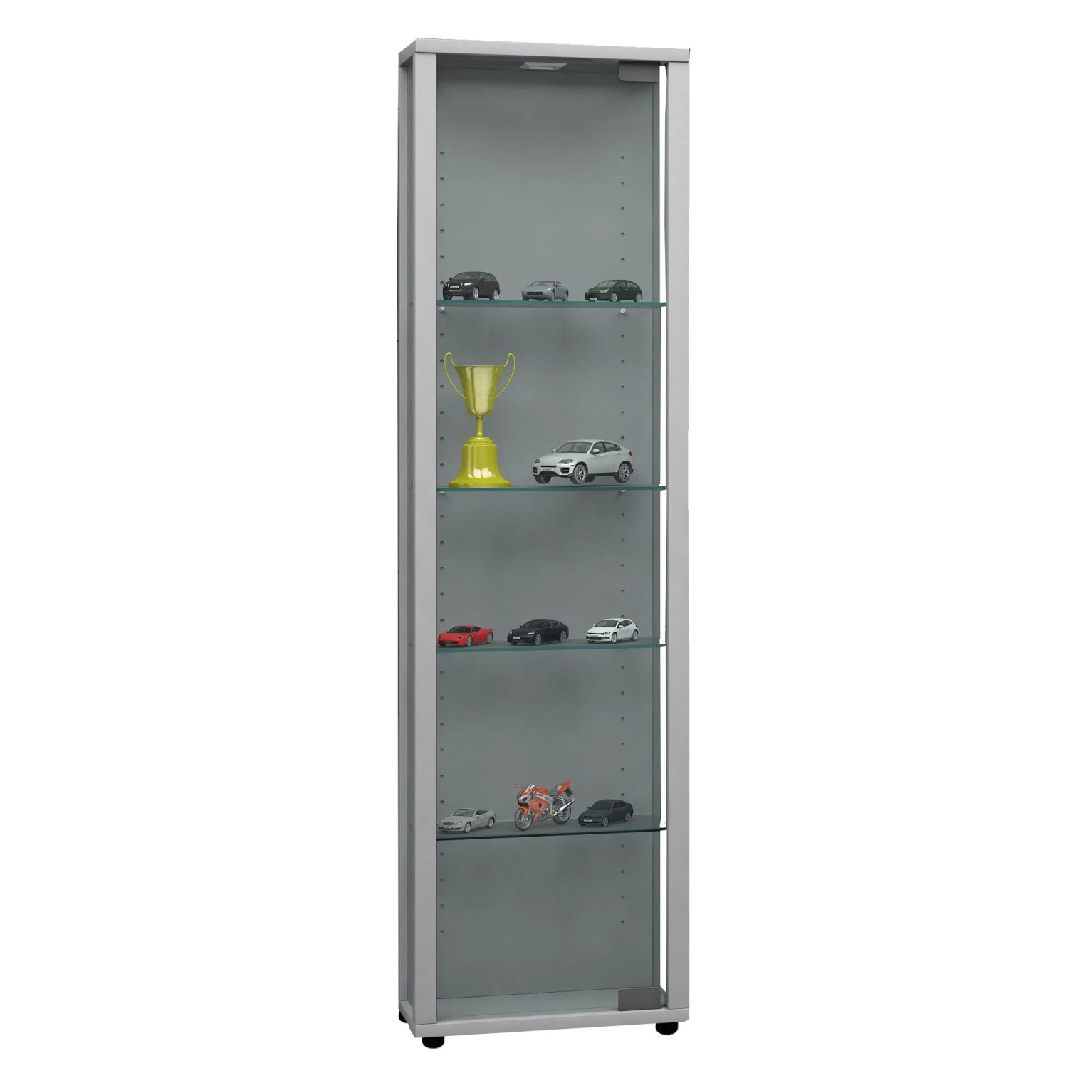 Vcm Standvitrine Edana Silber