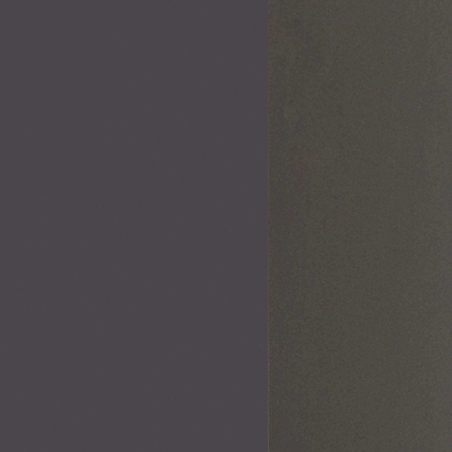 Detailaufnahme: Graue, matte Oberfläche des Held Möbel Einzelwaschtisch Salerno, 80 cm.