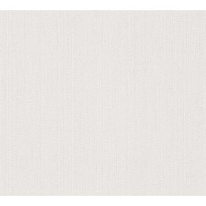 Cremefarbene Vliestapete Uni mit feiner Struktur, geeignet für Wohnräume.