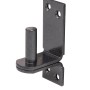 Duravis Kloben/Platte DII, Schwarzdiamant, Ø 13 mm, Platte 100x35 mm, für Winkel & Holzverbinder.