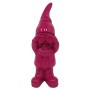 Magenta Deko-Figur: Zwerg mit Fernglas, 58 cm hoch, für die Gartendekoration.
