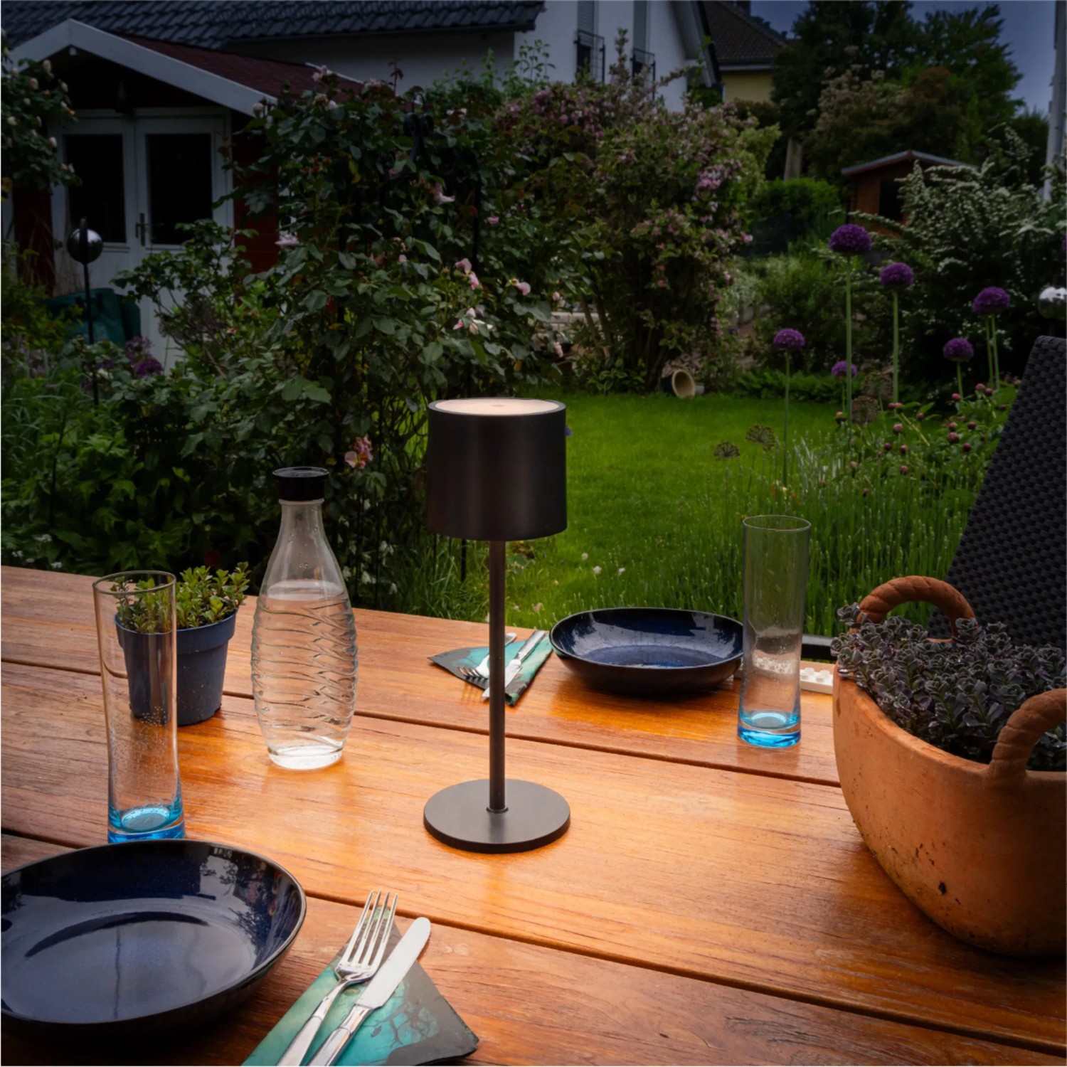 Elegantes Kabellose Tischlampe Obi Bilder