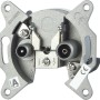 Schwaiger Antennen-Richtkopplerdose, 2-Loch Antennendose aus Aluminium Druckguss mit Klemmschelle.