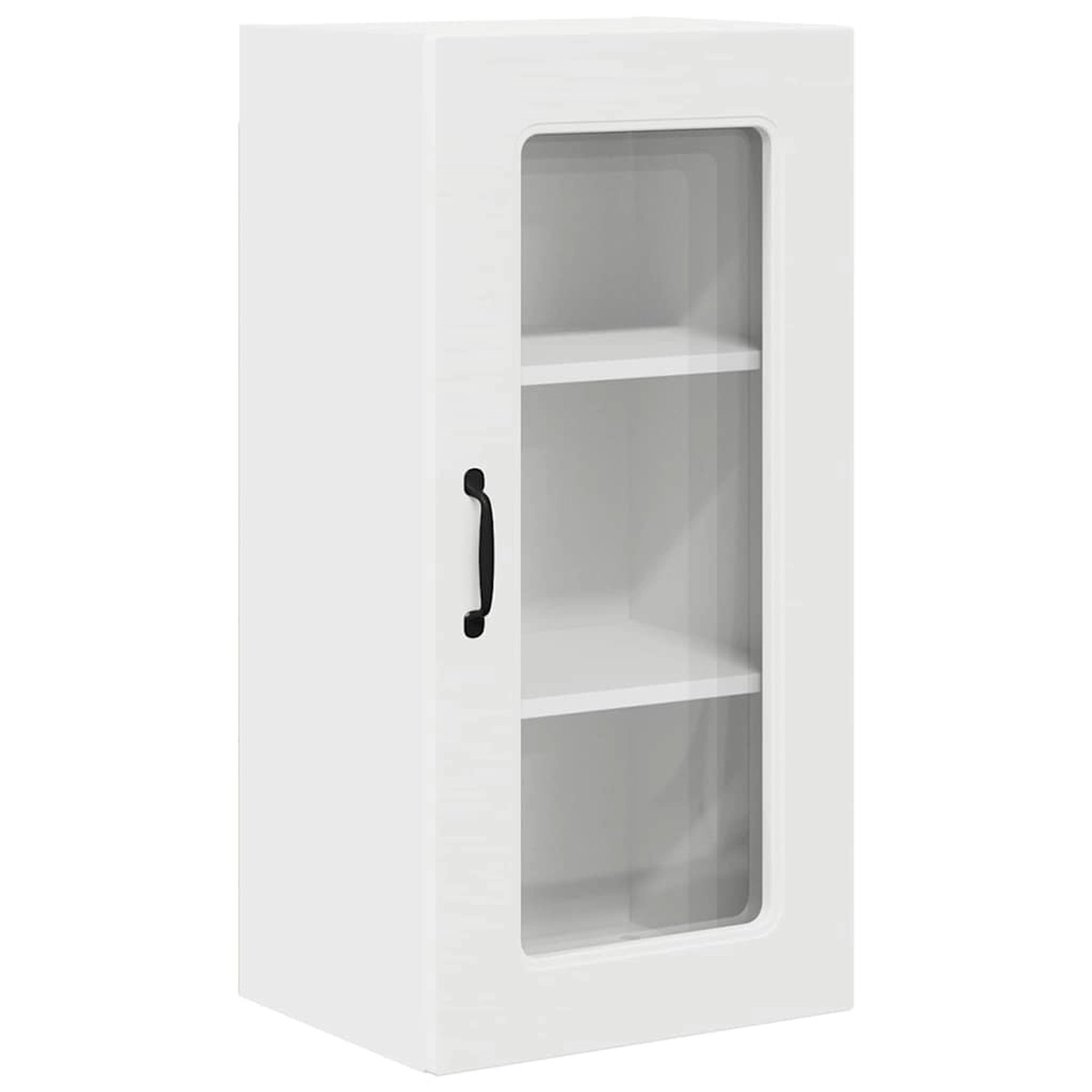 vidaXL Küchenwandschrank mit Regal Weiß 40 x 31 x 80 cm Holzwerkstoff 88463 günstig online kaufen